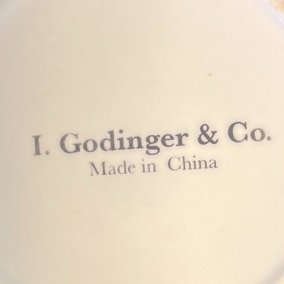 I. Godinger & Co. Glittery Silver Letter A Initial Monogram Mug  w/ Rhinestone - Picture 9 of 9